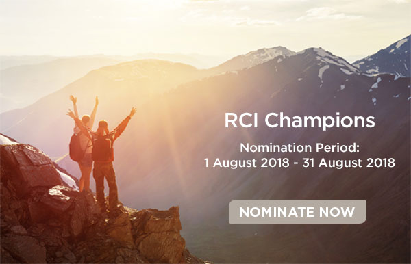 RCI Champions 2018