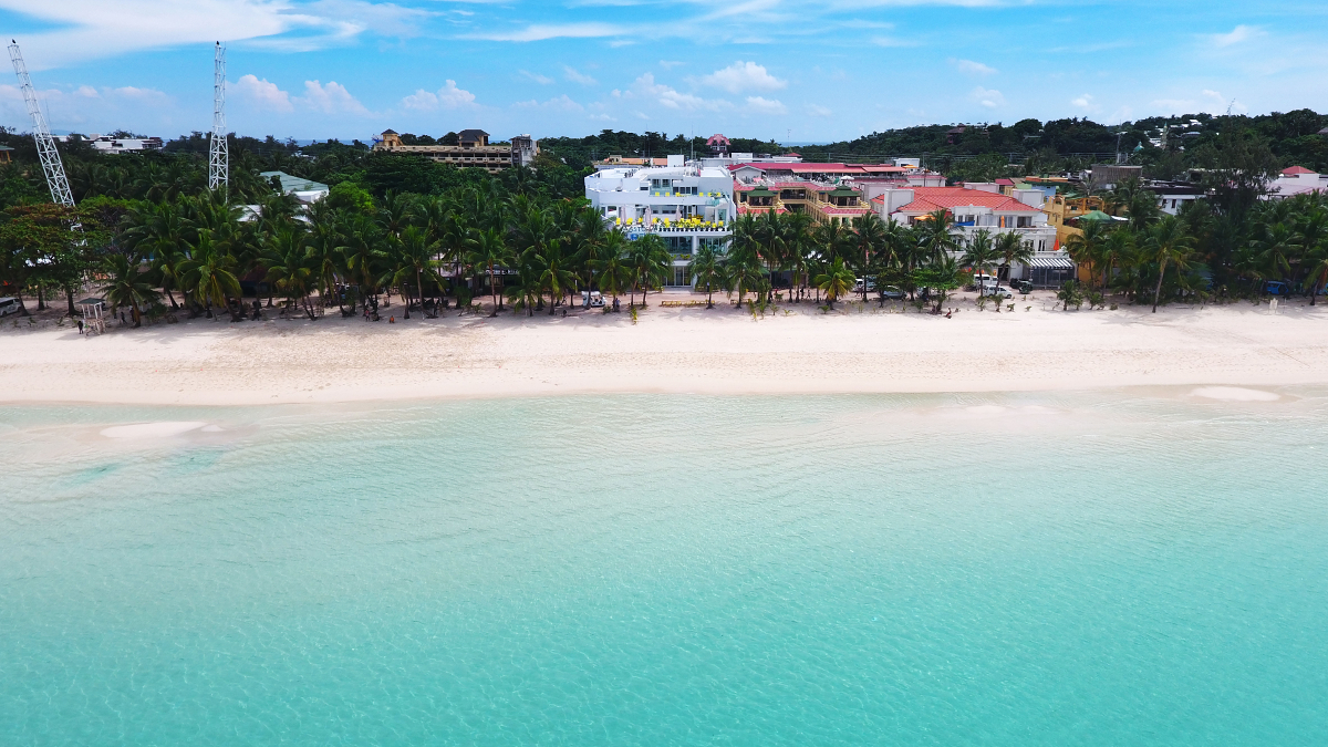 Boracay Beachfront in the Morning